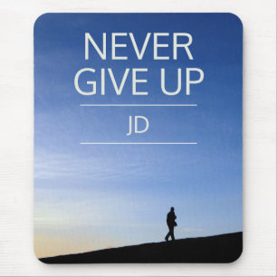 Mousepad Nunca Desista, Mensagem Inpiracional, Pad Do Mouse