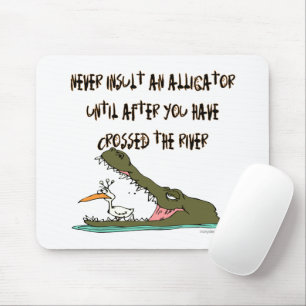 Mousepad Nunca insulte uma almofada de mouse ligador