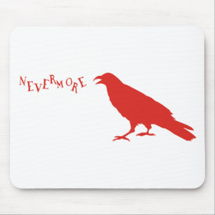 Mousepad Nunca mais corvo