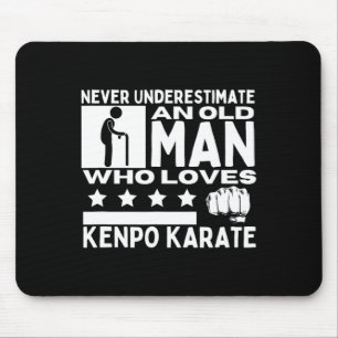 Mousepad Nunca Subestime Um Velho Que Ame Kenpo Kar