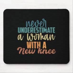 Mousepad Nunca Subestime Uma Mulher Com Uma Nova Substituiç
