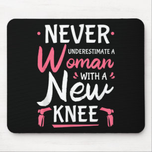 Mousepad Nunca Subestime Uma Mulher Nova Substituição De Jo