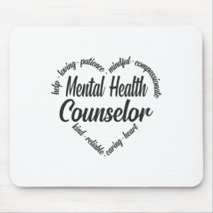 Mousepad Nuvem 1 de Palavras do Coração do Conselheiro de S