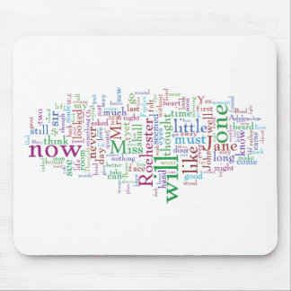 Mousepad Nuvem da palavra de Jane Eire