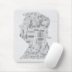 Mousepad Nuvem de Palavras TRUMP em Madeira