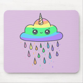 Mousepad Nuvem do Rainbow Unicorn