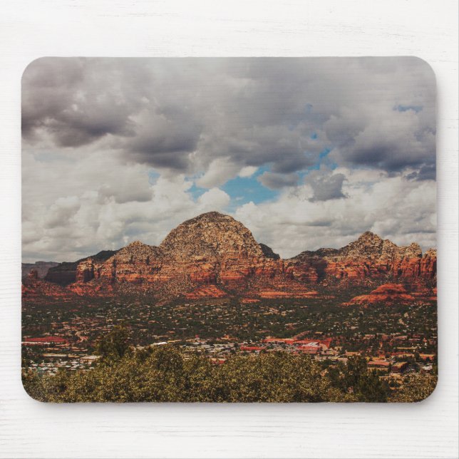 Mousepad Nuvens à medida que vão para Sedona (Frente)