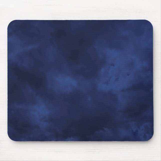 Mousepad Nuvens azuis escuras (Frente)