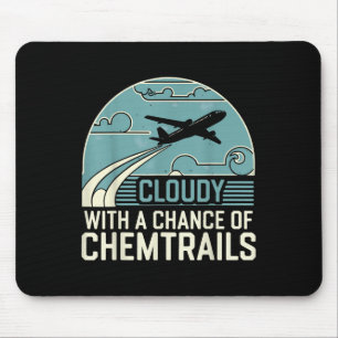 Mousepad Nuvens Com Possibilidade De Quimtros