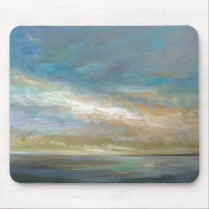 Mousepad Nuvens costeiras com oceano