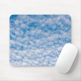 Mousepad Nuvens de bolhas no céu azul Foto Mammatus
