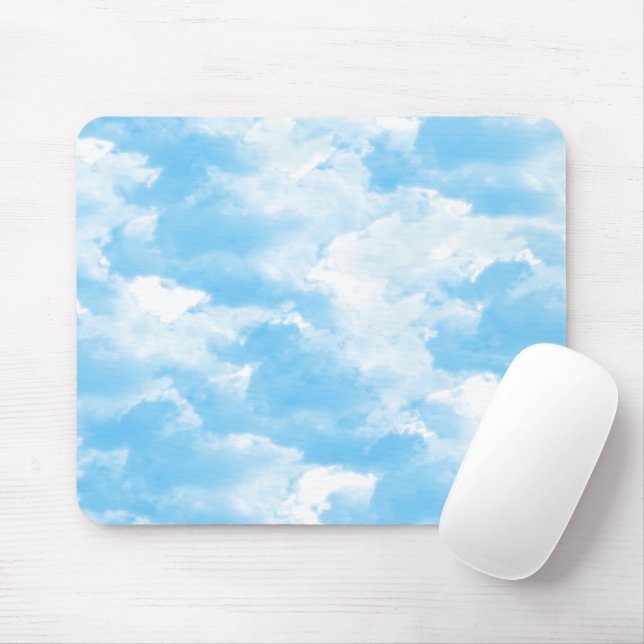 Mousepad Nuvens de Céu Azul (Com mouse)