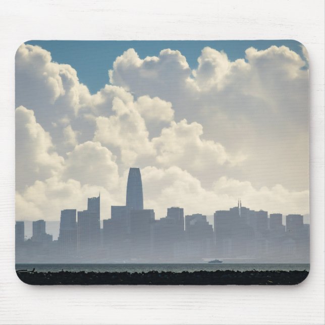 Mousepad Nuvens e a Cidade (Frente)