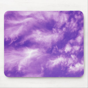 Mousepad Nuvens Roxas de Couro