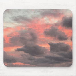 Mousepad Nuvens Tempestuosas do Pôr do Sol