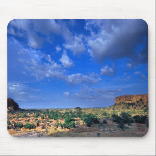 Mousepad Nuvens varrendo o céu sobre o
