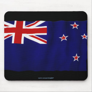 Mousepad NZ Bandeira do Mundo Patriótico da Nova Zelândia F