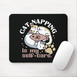 Mousepad O Abate De Gato É Minha Citação De Gato Bonito E D