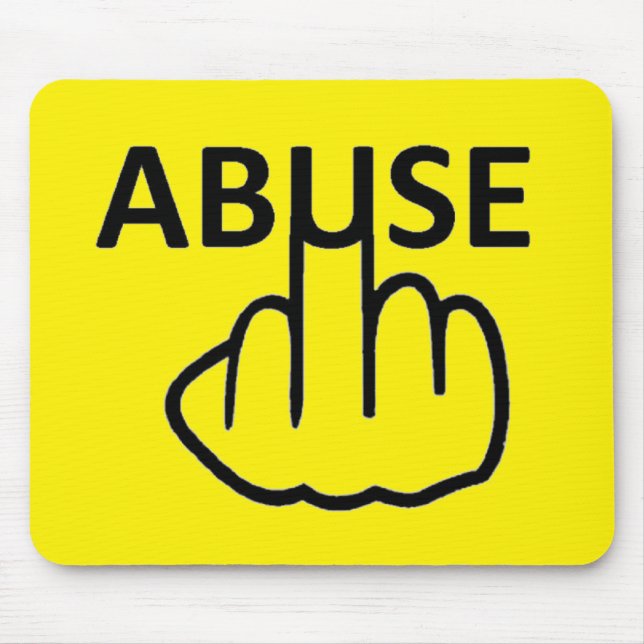 Mousepad O Abuso No Bocal É Terrível (Frente)