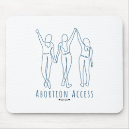 Mousepad O Acesso ao Aborto Salva Vidas