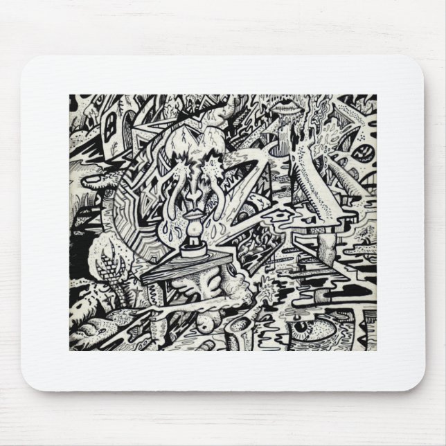 Mousepad O Adepto, ou, Uma Transfiguração Excêntrica (Frente)