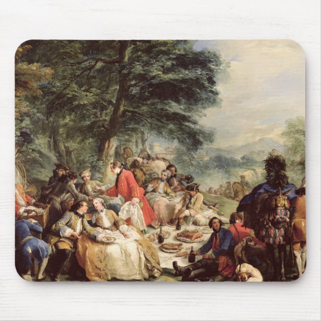 Mousepad O almoço da caça, 1737 (Frente)
