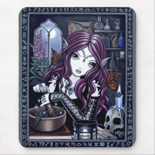 Mousepad "O alquimista" Mouspad feericamente mágico gótic