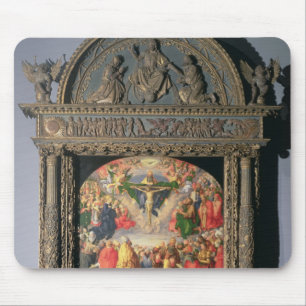 Mousepad O Altarpiece de Landauer, todo o dia de santos,