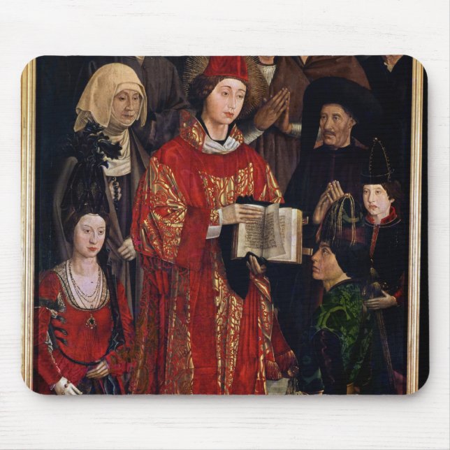 Mousepad O Altarpiece de St. Vincent (Frente)