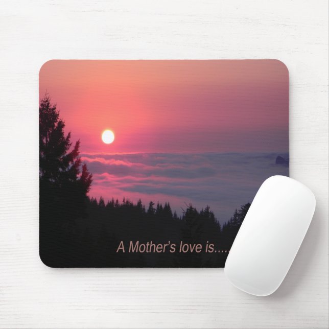 Mousepad O amor de uma mãe é.... (Com mouse)