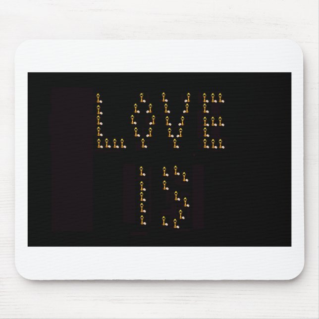 Mousepad O Amor É (Frente)