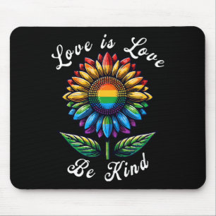 Mousepad O Amor É Amar O Arco-Íris LGBT+ Gay Lésbica P