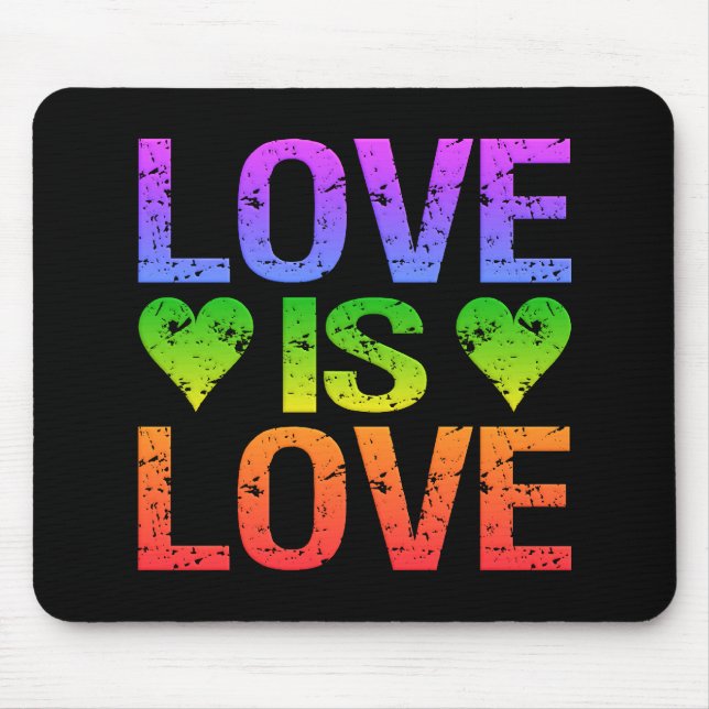Mousepad O Amor é o Porco do Ouvido (Frente)