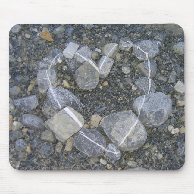 Mousepad O amor é Rock Solid (Frente)