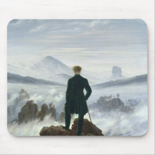 Mousepad O andarilho acima do mar da névoa, 1818