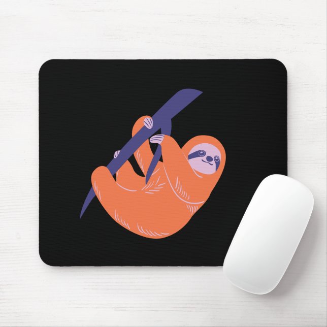 Mousepad O Animal Laranja (Com mouse)