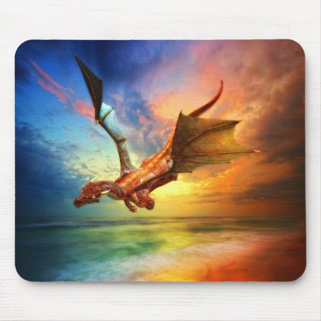 Mousepad O ano do dragão (Frente)