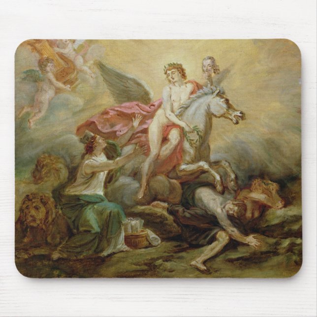 Mousepad O Apotheosis de Voltaire, 1778 (Frente)