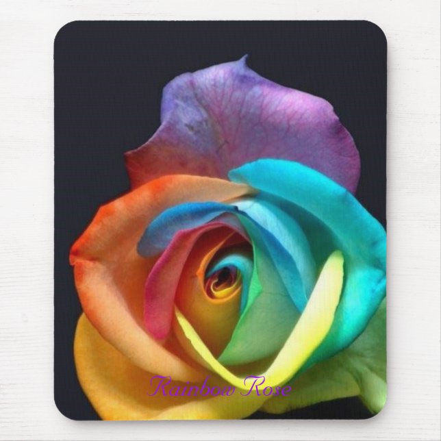 Mousepad O arco-íris aumentou (Frente)