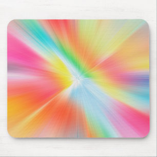 Mousepad O Arco-Íris Colorido Inspirou Tiedye Themed Design