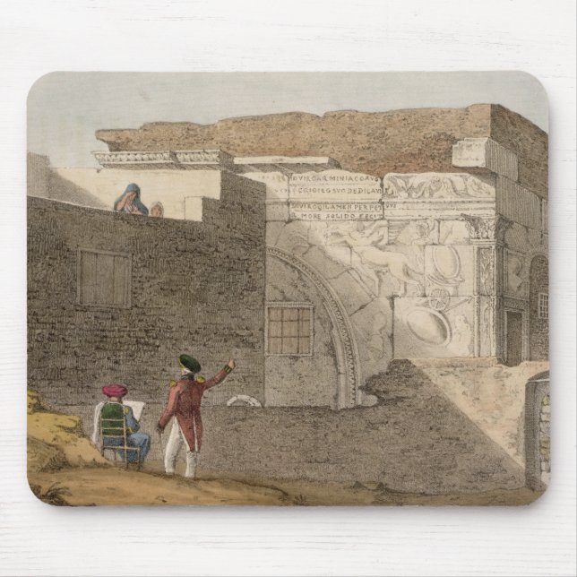Mousepad O arco triunfal, Tripoli, chapeia 4 'de uma (Frente)