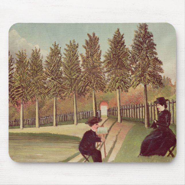 Mousepad O artista que pinta sua esposa, 1900-05 (Frente)