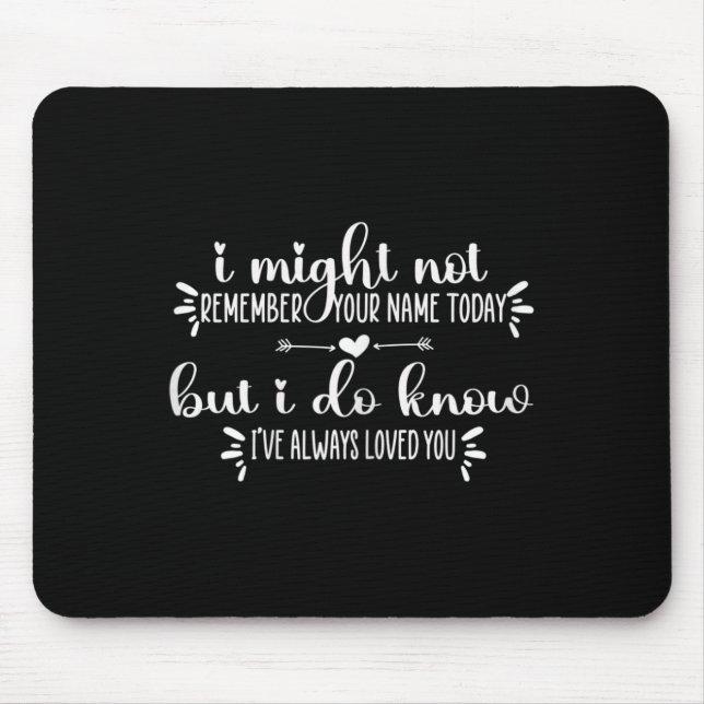 Mousepad O atendimento da memória das mulheres não consigo  (Frente)