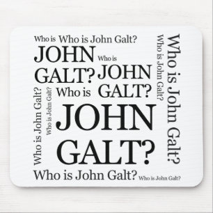 Mousepad O ATLAS oficial SHRUGGED o tapete do rato do filme