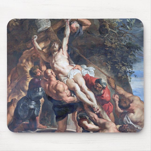 Mousepad O aumento da cruz, Rubens (Frente)