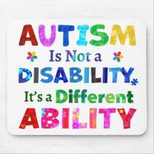 Mousepad O AUTISM não é uma deficiência