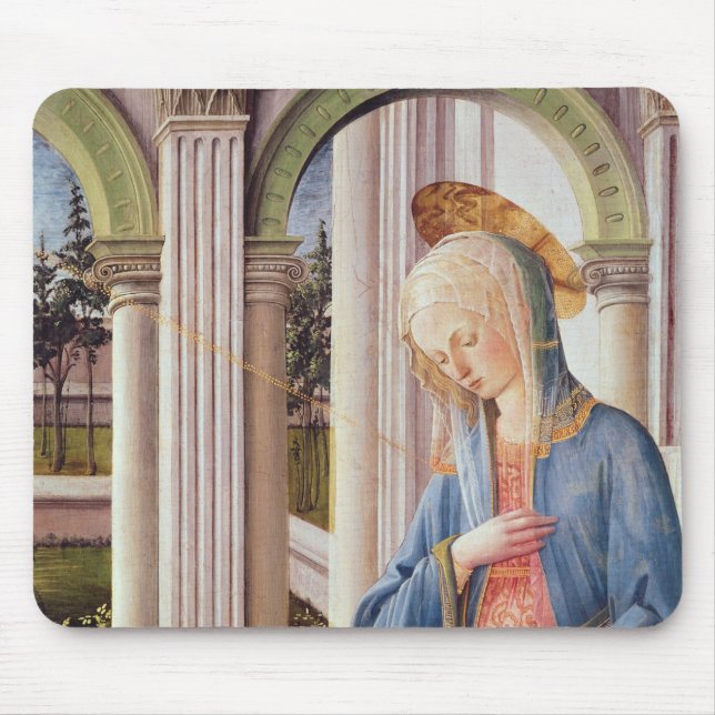 Mousepad O aviso, detalhe da Virgem Maria (Frente)