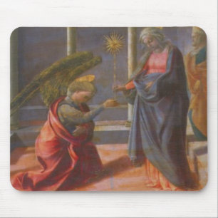 Mousepad O aviso (predella do Barbadori Altarp