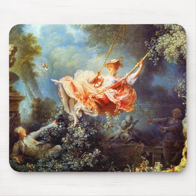 Mousepad O balanço por Fragonard (Frente)