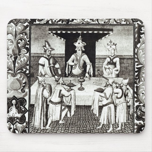 Mousepad O banquete do grande Khan (Frente)